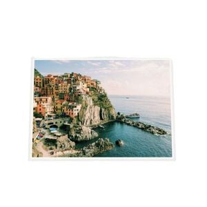 Galrie Stunning Manarola Cinque Terre Italy Fine Art Print, White Frame, 70 x 100cm (28 x 40inch)