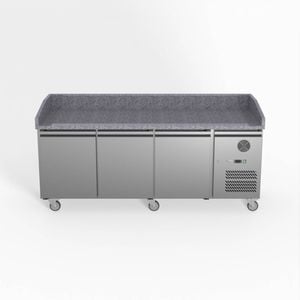 Fed-x Three Door Standard Saladette  - Salad Bar Fridges (xpz3600tn)