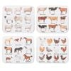 Ashdene Best Breed Set Of 4 Coasters