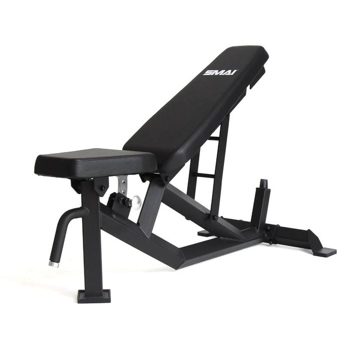 Smai Adjustable Weight Bench - Super Bench - Black