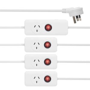 Arlec 4m Extension Lead with 4 Power Outlets