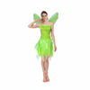 More Than Party Adult Fairy Costume Green Strapless Dress Outfit XS/S
