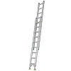 INDALEX 3.2m-5.3m Industrial Aluminium 180KG Pro Series Extension Ladder - Level Arc