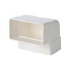 Marley 100 x 50mm Rectangular 95° Socket Bend - 95 Degree Angle