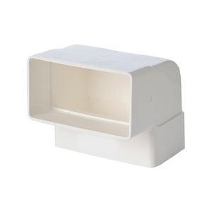 Marley 100 x 50mm Rectangular 95° Socket Bend - 95 Degree Angle
