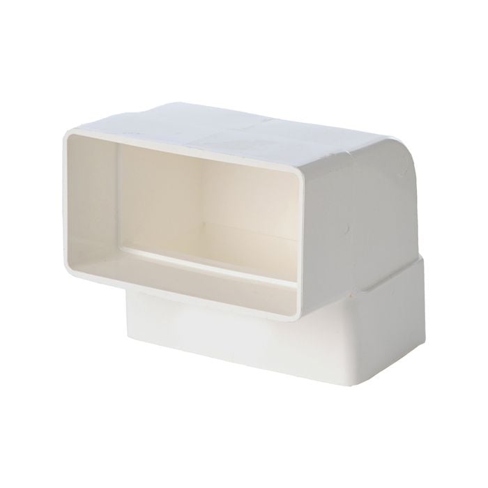 Marley 100 x 50mm Rectangular 95° Socket Bend - 95 Degree Angle
