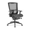Lorell High-Back Ergonomic Mesh Swivel Chair Black