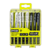 Ryobi 20 Piece Wood and Metal Jigsaw Blade Set RJBWM20S