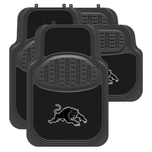 Penrith Panthers Official Nrl Universal Rubber Car Floor Mats Carpet
