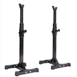 Fitness Master 2 Pack Squat Rack Stand Bench Press Weight Lifting Barbell Gym