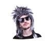 S MULLET WIG 80s Fancy Dress s Party Costume Spiky Hair Rock