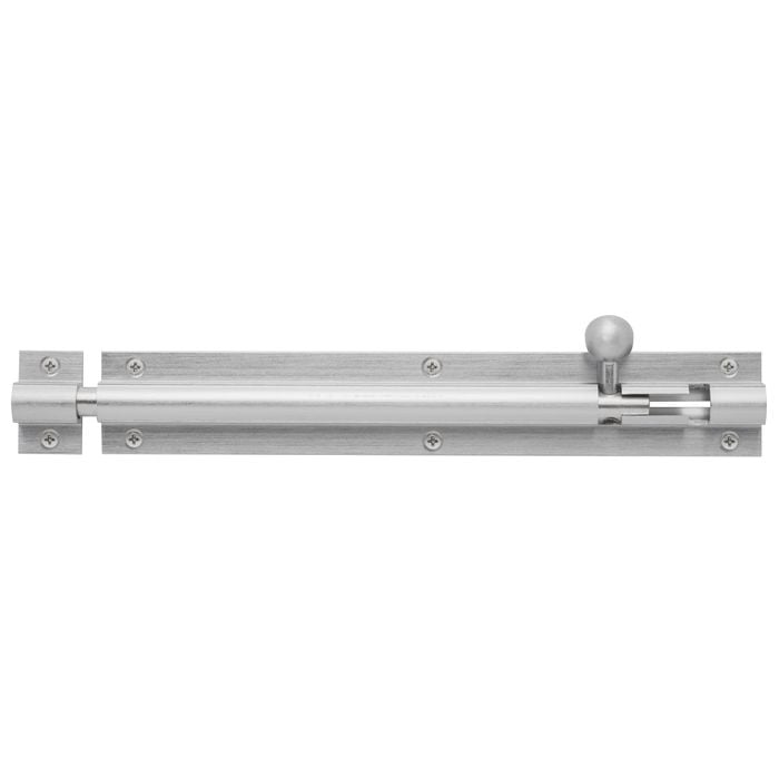 Delf Trade 200 x 32 x 9.5mm Satin Chrome Barrel Bolt