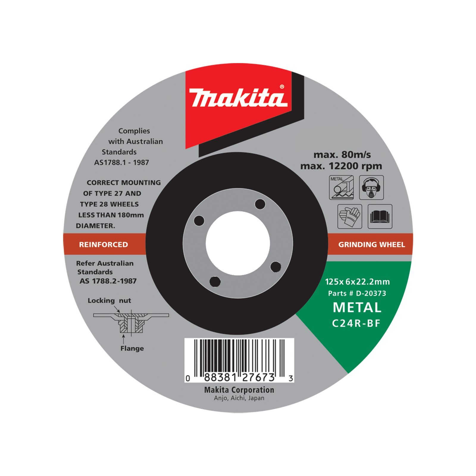 Makita grinding disc sales