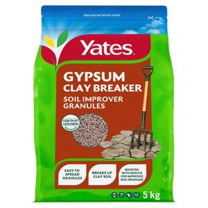 Yates 5kg Gypsum Clay Breaker Soil Improver Granules