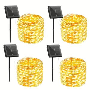 Lifebay Radiant Nights: 4-Piece Waterproof Solar Light String Set for Outdoor Use