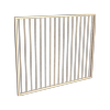 ProtectorAl 1201  1500 x 1200mm Primrose Aluminium Garden Gate Flat Top