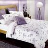 5 Pce Peyton Blossom Easy Care Quilt Cover Set + 2 European Pillowcases Double