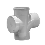 Holman 100 x 88mm R/Access Female And Female DWV U PVC Junction