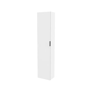 Lugna 2048 x 450 x 280mm White 5 Shelf 1 Left Hand Door Cabinet