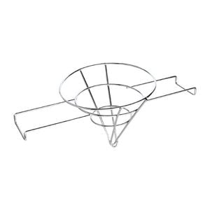 Vogue Oil Filter Cone Chrome Plated Iron Cn956 250x250mm Commercial Kitchen Fryer Oil Filtration