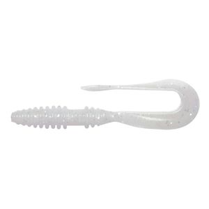 Keitech Mad Wag Mini 3.5" Scented Soft Plastic Fishing Lure 422S Sight Flash
