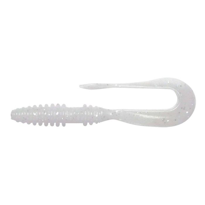 Keitech Mad Wag Mini 3.5" Scented Soft Plastic Fishing Lure 422S Sight Flash