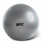 UFC 55cm Core Exercise Fitness Gym Yoga/Pilates Rubber Ball Fitball w/ Pump Grey