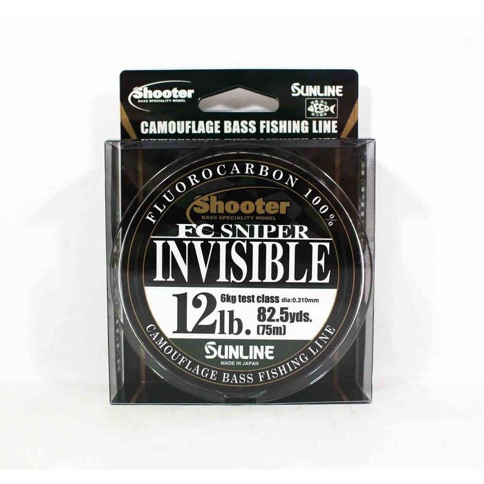 Sunline fc sniper invisible fluorocarbon fishing leader 12lb