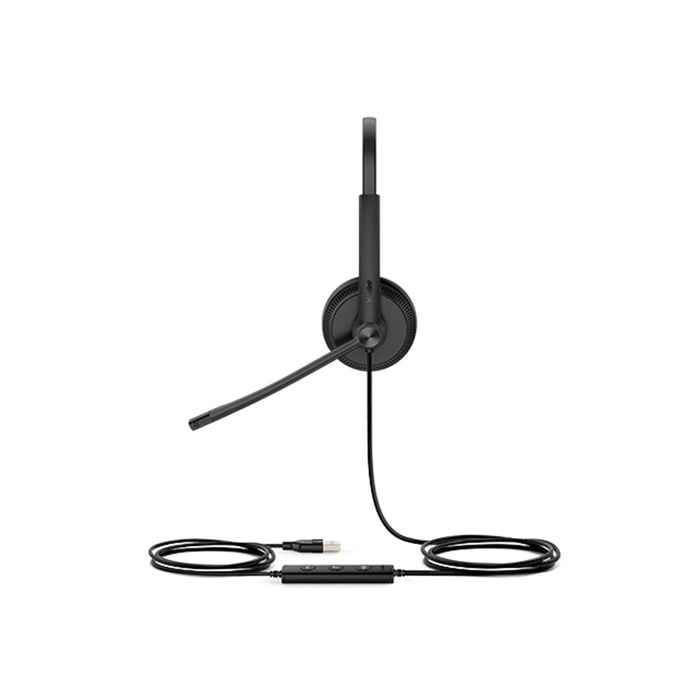 Yealink UH34 Teams Certified Noise Cancelling Duo Headset - Black