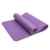 Fitness Master 10MM Thick Yoga Mat Pad NBR Nonslip Exercise Pilate Gym Purple