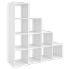 Lugna 1424 x 1424 x 390mm White 1-2-3-4 Step Cube Unit