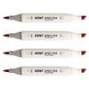 4x Kent Spectra Graphic Technical Markers Creative Drawing/design Emerald Green