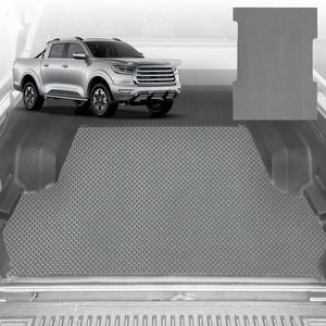 6D Diamond Ute Tub Mat for GWM Haval Great Wall Cannon Ute NPW 2019-Current - Grey