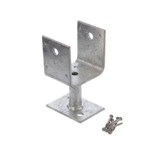 BOWMAC B12 Hot Dip Galvanised Post And Bearer Bracket