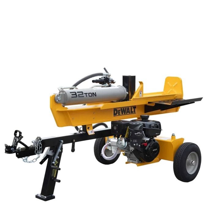 DEWALT 32 Ton Log Splitter, Kohler 277cc Engine, 13 Sec Cycle, 26" Log Capacity, Horizontal & Vertical Operation