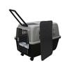 Yes4pets Xl Plastic Kennels Pet Carrier Dog Cat Cage Crate With Handle And Removable Wheel