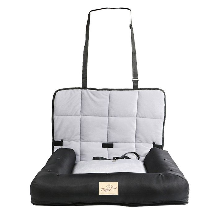 BingoPaw 86cm Pet Car Booster Seat Travel Bed Waterproof