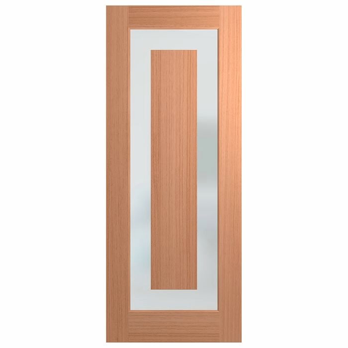 Hume 2040 x 820 x 40mm Illusion SPM External Door XIL1 - Frost