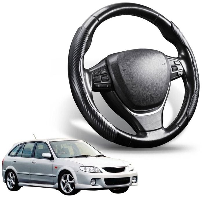 Segmented Steering Wheel Cover for Mazda 323 1998 - 2003