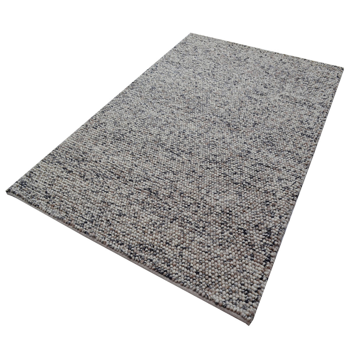 Designer Handwoven Wool Rug-Beads 6372-Natural-110x160cm - Bunnings ...