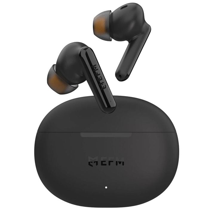 Efm Boston Tws Earbudswith Wireless Charging - Black
