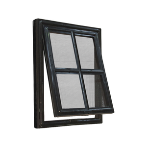Pillar 305 x 406mm Black Extra Large Flyscreen Pet Door 