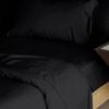Bedding Co. Organic Bamboo Fitted Sheet 350TC Luxurious Black Super King