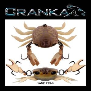 Cranka Crab Light 3.9g Hard Body Fishing Lure Sand Crab