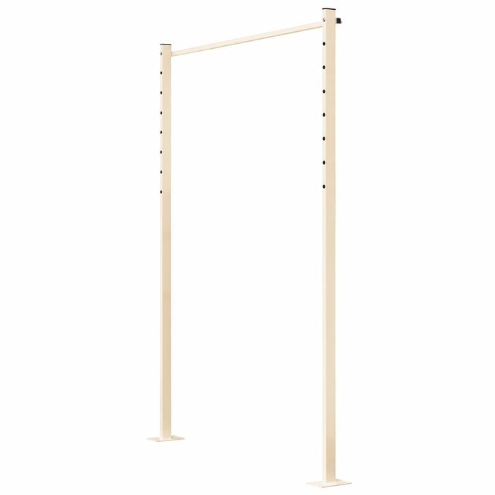 Austral 1.3m Classic Cream Fold Down Clothesline Accessory Plated Ground Mount Kit