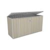 Absco Sheds 2.26mW x 0.78mD x 1.15mH Classic Cream Wheelie Bin Cover