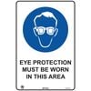 Pinnacle Signage 600 x 400mm Eye Protection Must Worn In This Area Sign