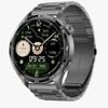 Smart Sports Watch –  Bluetooth Calling, NFC, AI Voice, Compass, Altimeter & Fitness Track Steel
