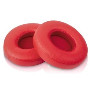 Red Replacement Cushions Ear Pads for Beats Dr Dre Solo 2.0 3.0 Wireless Headphone