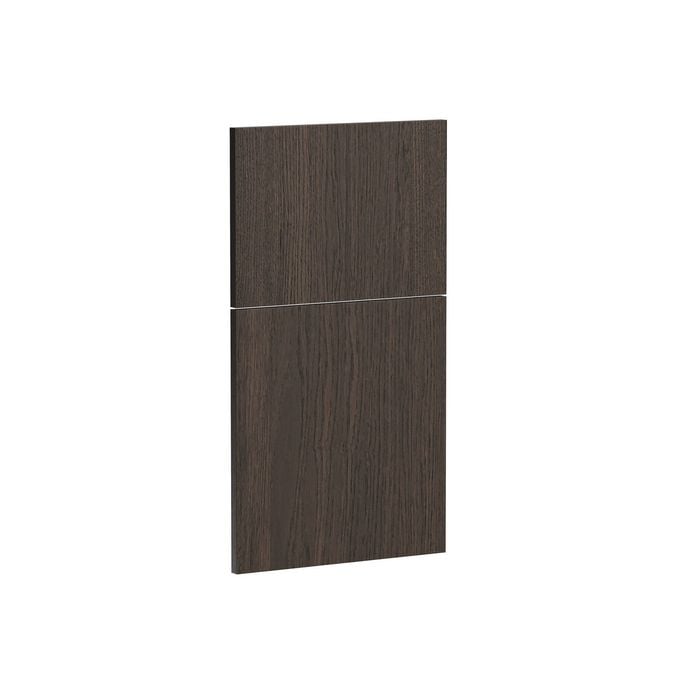 Kaboodle 400mm Truffle Oak Modern Wastebin Panels - 2 Pack